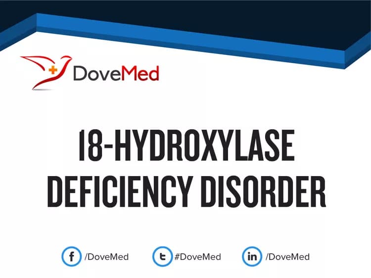 18-Hydroxylase Deficiency Disorder