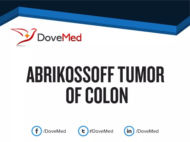 Abrikossoff Tumor of Colon