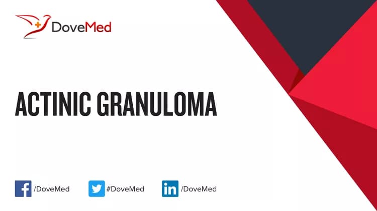 Actinic Granuloma