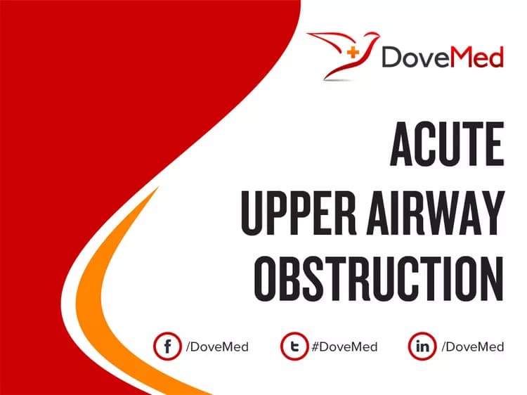 Acute Upper Airway Obstruction