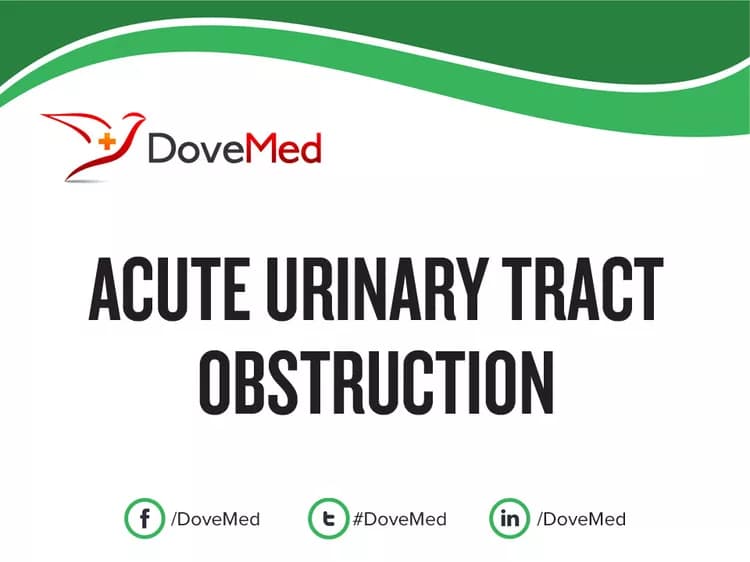 Acute Urinary Tract Obstruction