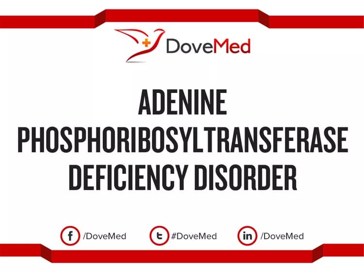 Adenine Phosphoribosyltransferase Deficiency Disorder