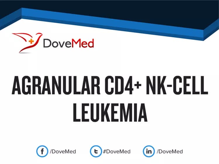 Agranular CD4+ NK-Cell Leukemia