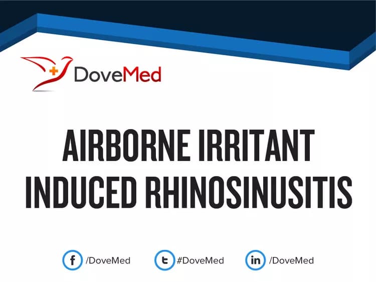 Airborne Irritant Induced Rhinosinusitis