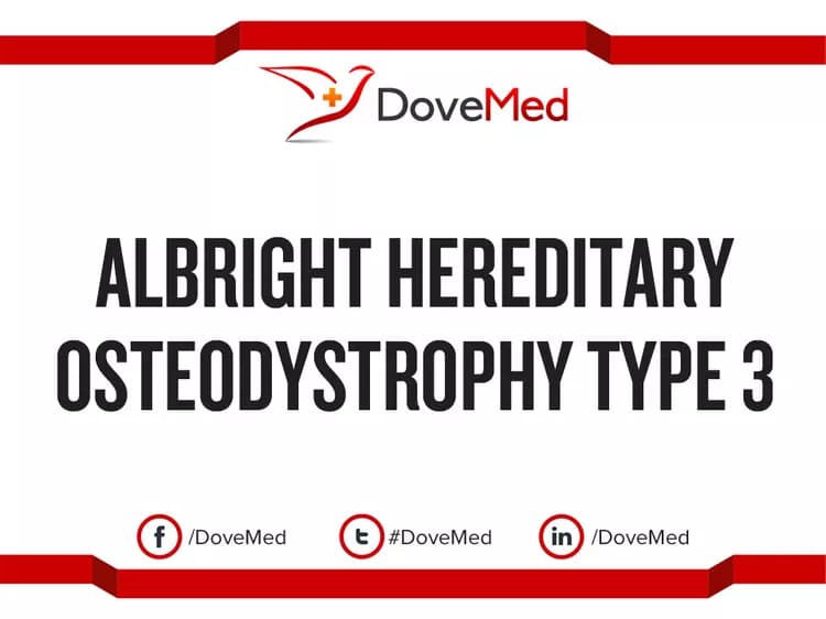 Albright Hereditary Osteodystrophy Type 3
