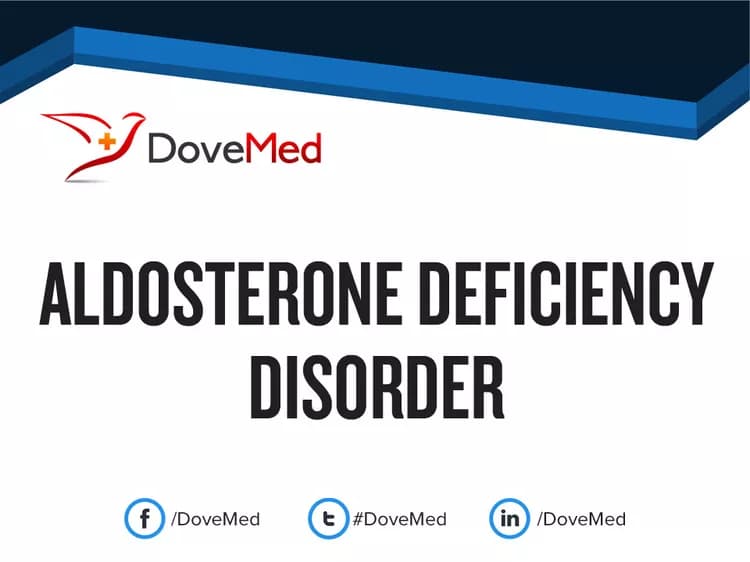 Aldosterone Deficiency Disorder