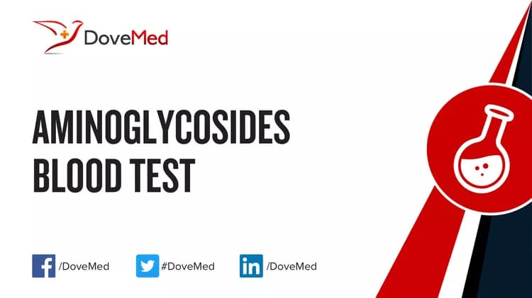 Aminoglycosides Blood Test