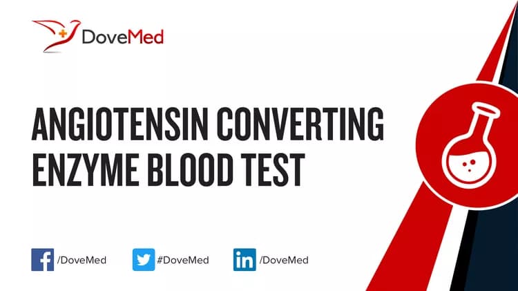 Angiotensin Converting Enzyme Blood Test