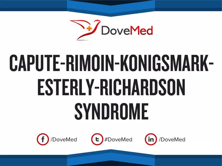Capute-Rimoin-Konigsmark-Esterly-Richardson Syndrome
