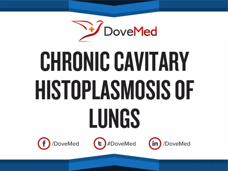 Chronic Cavitary Histoplasmosis of Lungs