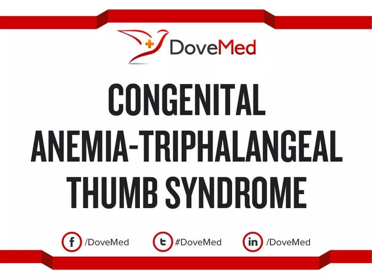 Congenital Anemia-Triphalangeal Thumb Syndrome