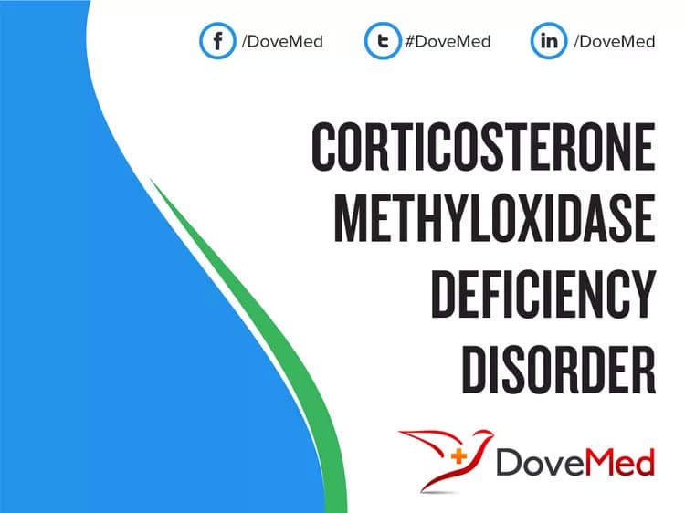 Corticosterone Methyloxidase Deficiency Disorder