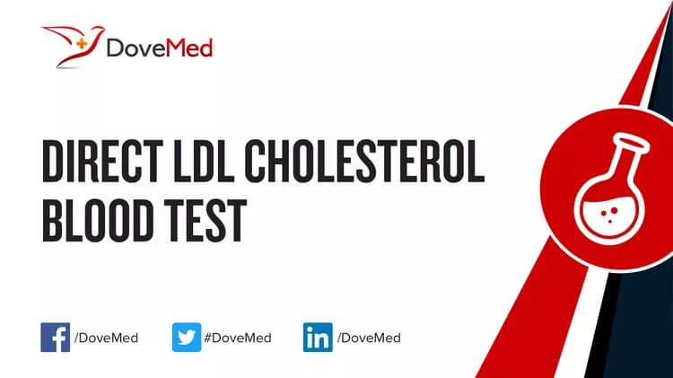 Direct LDL Cholesterol Blood Test