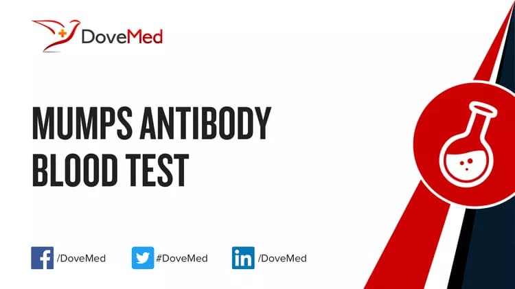 Mumps Antibody Blood Test