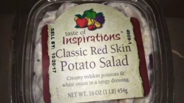 A.S.K. Foods, Inc. Issues Allergy Alert On Undeclared Egg In Taste Of Inspirations Classic Red Skin Potato Salad Net. Weight 16 Oz. (454g)