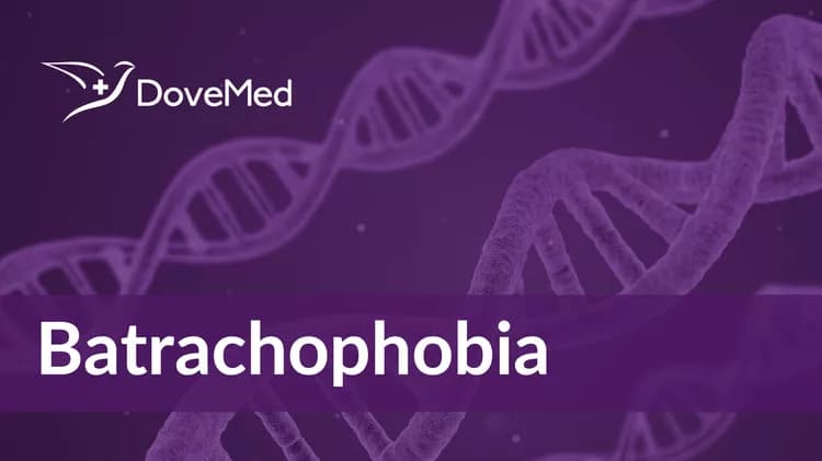 What is Batrachophobia?