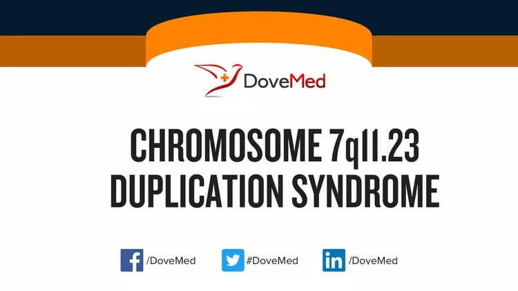 Chromosome 7q11.23 Duplication Syndrome