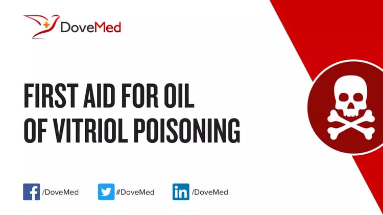 First Aid for Oil of Vitriol Poisoning