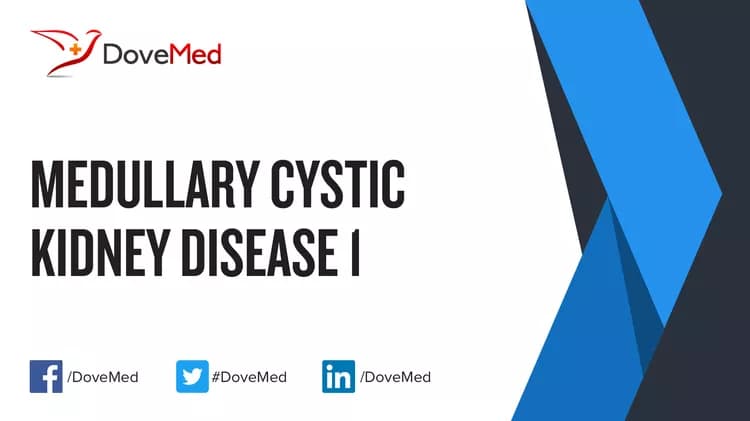 Medullary Cystic Kidney Disease 1