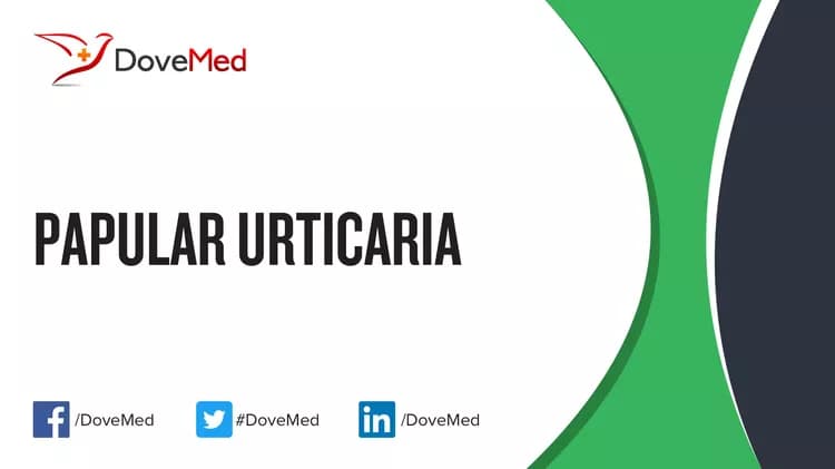Papular Urticaria