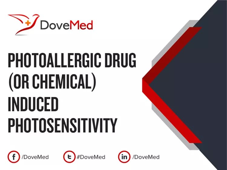 Photoallergic Drug (or Chemical) Induced Photosensitivity