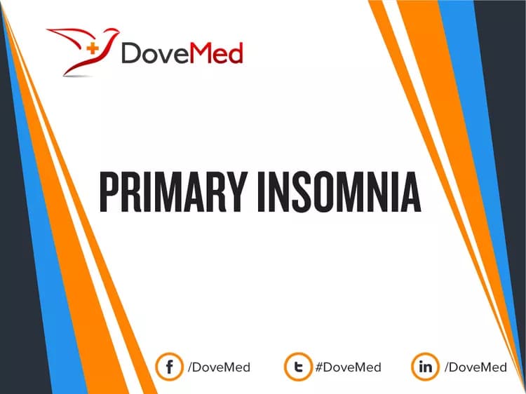 Primary Insomnia