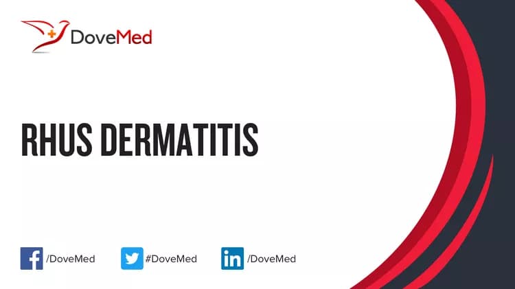 Rhus Dermatitis