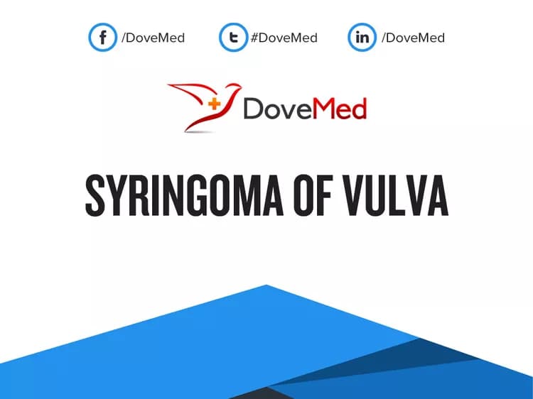 Syringoma of Vulva