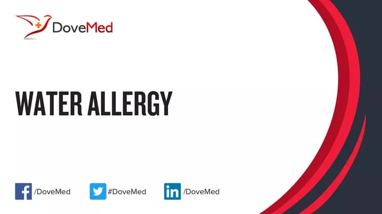 Water Allergy