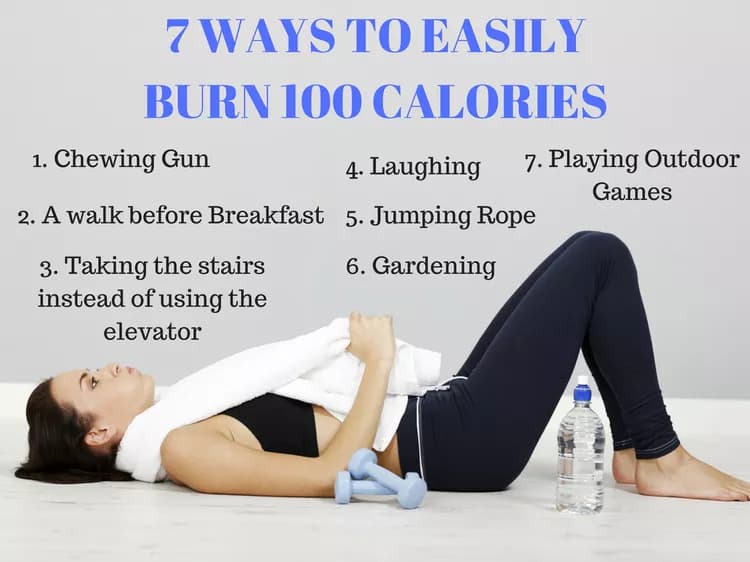 7 Ways To Easily Burn 100 Calories