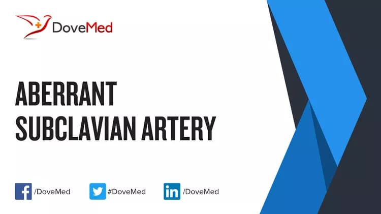 Can you access healthcare professionals in your community to manage Aberrant Subclavian Artery?