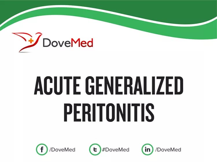 Acute Generalized Peritonitis