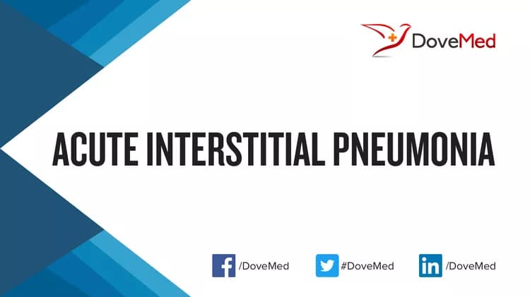 Can you access healthcare professionals in your community to manage Acute Interstitial Pneumonia?