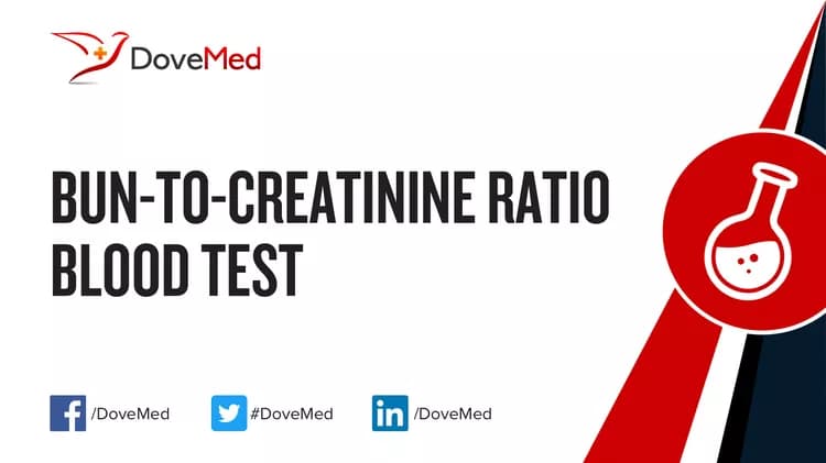 BUN-to-Creatinine Ratio Blood Test