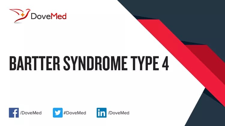 Can you access healthcare professionals in your community to manage Bartter Syndrome Type 4?