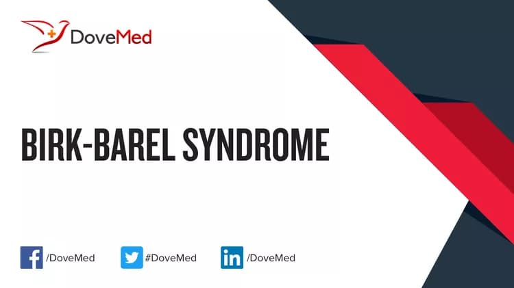 Can you access healthcare professionals in your community to manage Birk-Barel Syndrome?