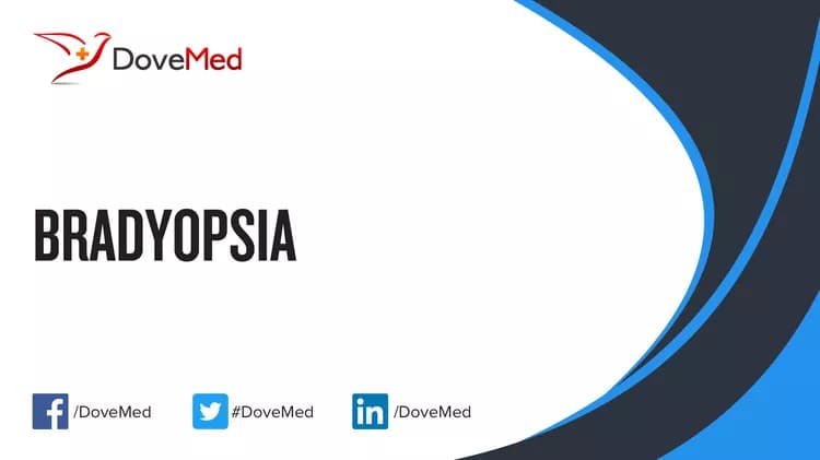 Can you access healthcare professionals in your community to manage Bradyopsia?