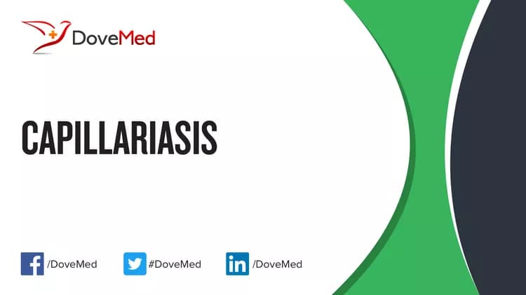 Capillariasis is a relatively uncommon condition, even though it is found in many parts of the world. What among the following best describes the condition?
