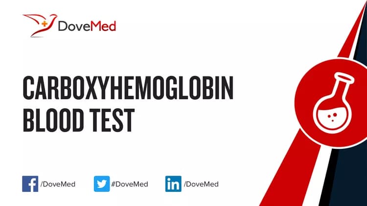 Carboxyhemoglobin Blood Test