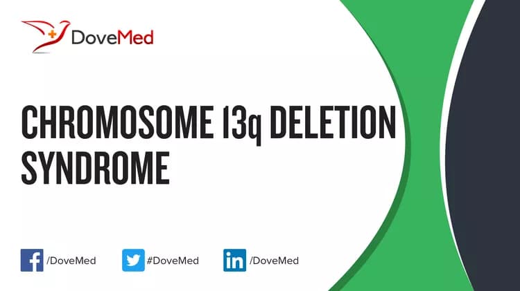 Can you access healthcare professionals in your community to manage Chromosome 13q Deletion Syndrome?