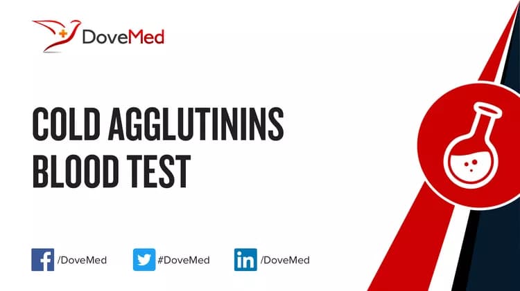 Cold Agglutinins Blood Test