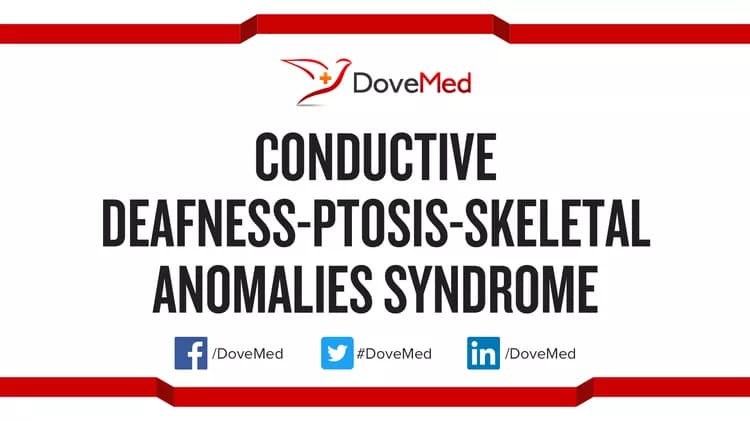 Can you access healthcare professionals in your community to manage Conductive Deafness-Ptosis-Skeletal Anomalies Syndrome?