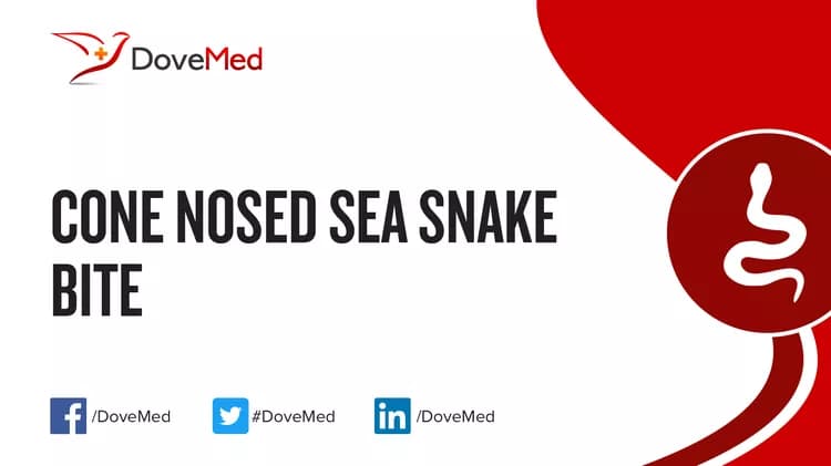 Where are you most likely to encounter Cone Nosed Sea Snake Bite?