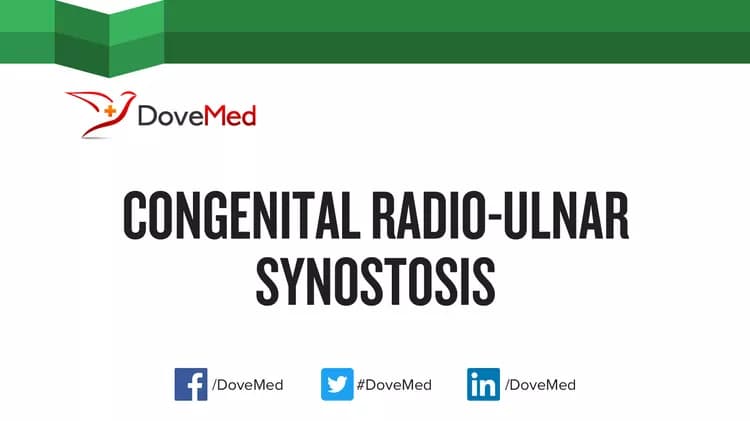 Can you access healthcare professionals in your community to manage Congenital Radio-Ulnar Synostosis?