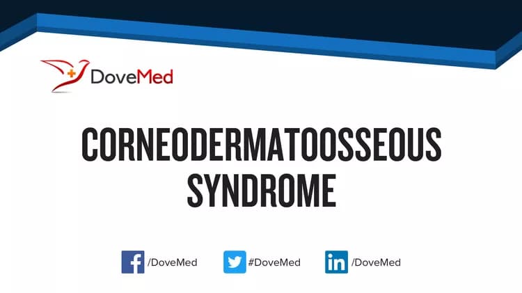 Can you access healthcare professionals in your community to manage Corneodermatoosseous Syndrome?