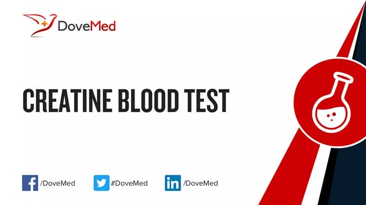 Creatine Blood Test