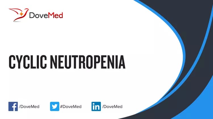 Can you access healthcare professionals in your community to manage Cyclic Neutropenia?
