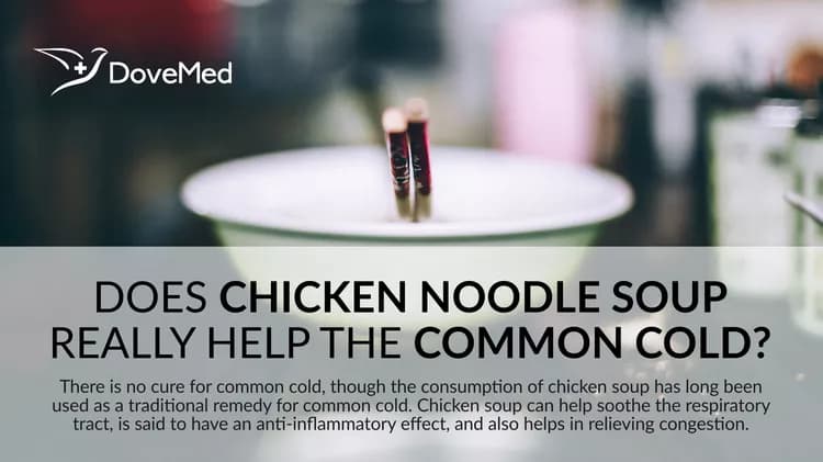 Does Chicken Noodle Soup Really Help The Common Cold?