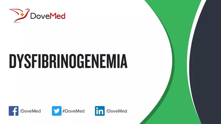 Can you access healthcare professionals in your community to manage Dysfibrinogenemia?