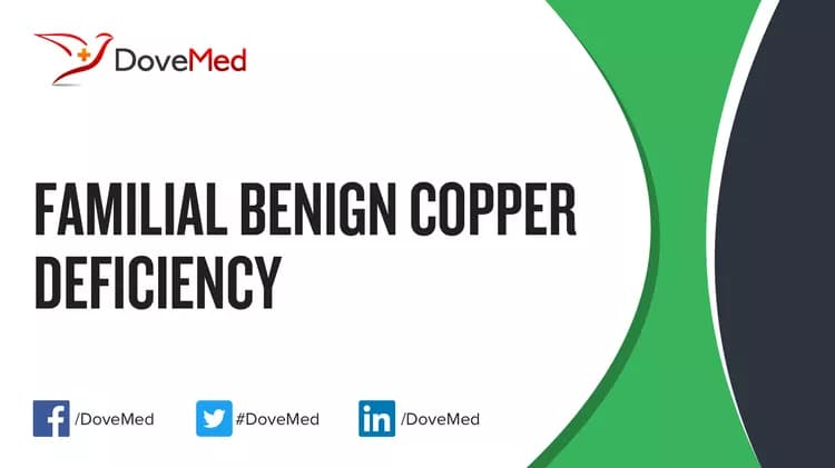 Is the cost to manage Familial Benign Copper Deficiency Disorder in your community affordable?